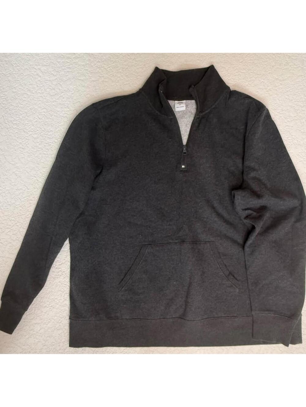 Amazon Essentials dark gray quarter zip sweatshirt XXL